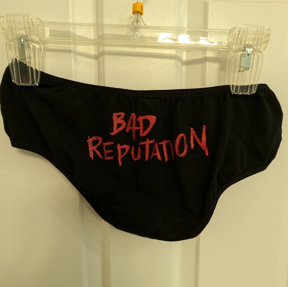 Bad Reputation women's Large underwear, worn over leggings/tights